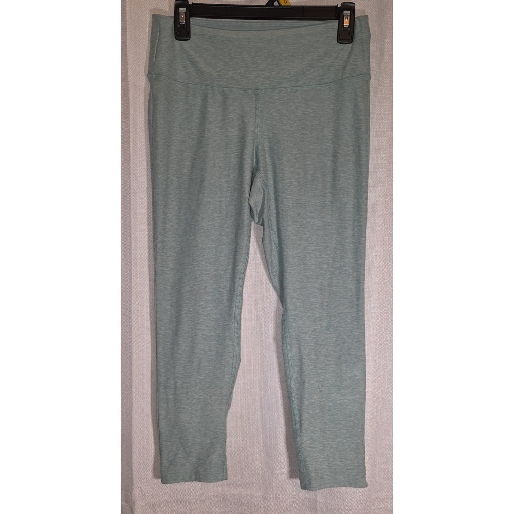 New Balance Womens High Rise Pull-On Leggings Skinny Leg Size S Light Blue